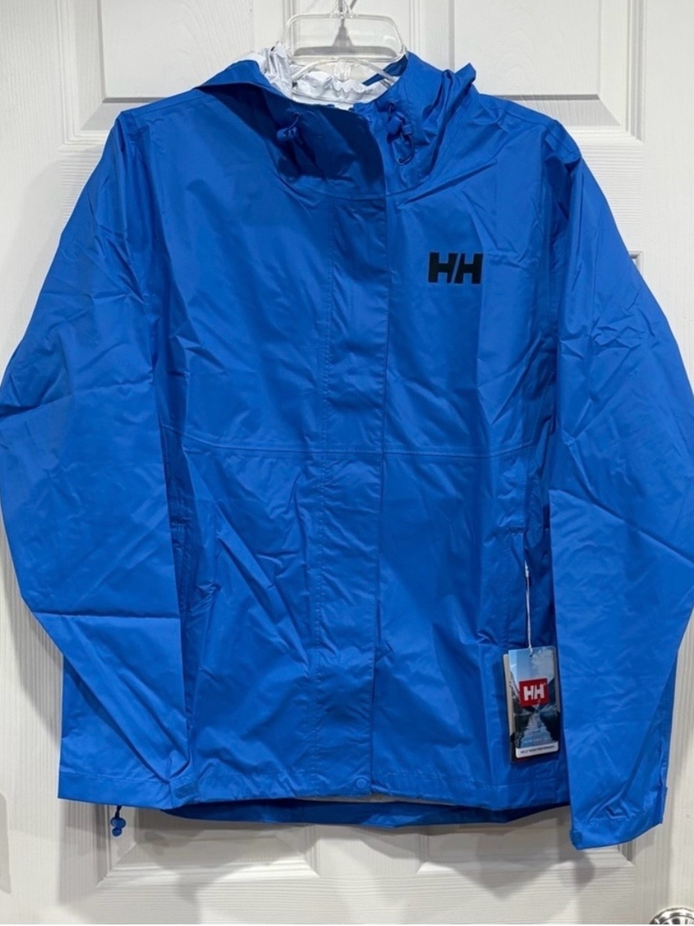Helly Hansen Women's Small Loke Shell Jacket Womens Ultra Blue NWT Waterproof